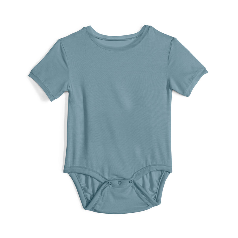 Baby Girls Cry-Free Short Sleeve Onesie with Mesh